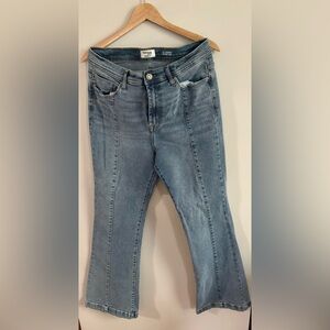 Kensie Light Blue High Rise Flare Size 10/30